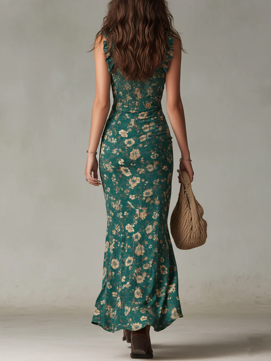 Robe Fleurie Bohème Bianca – Élégance Sauvage et Charme Unique