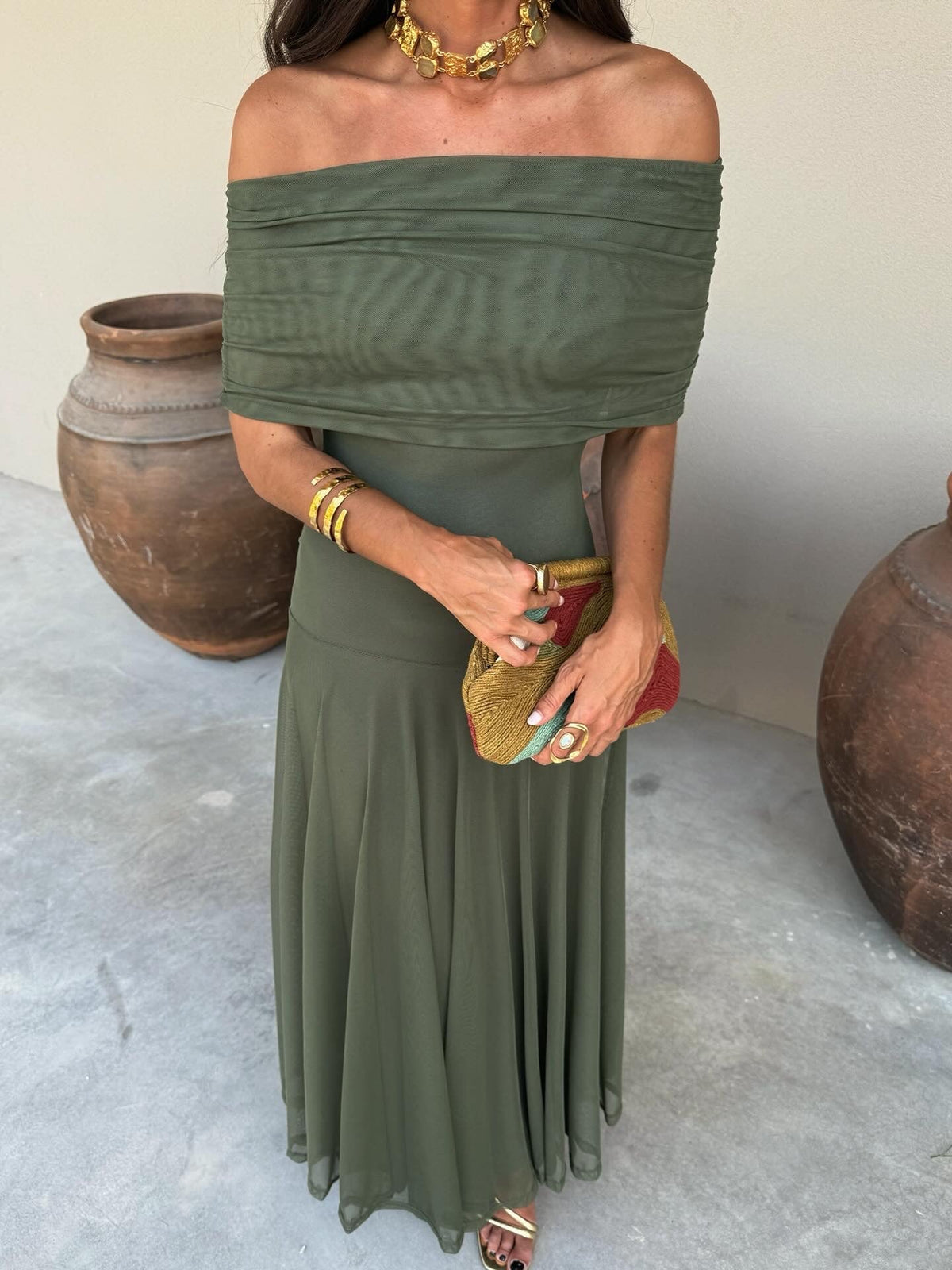 Robe Élégante Simba en Tulle de Soie