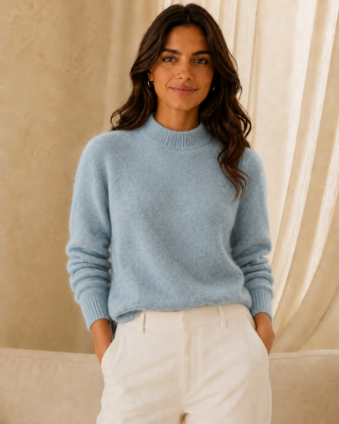 Pull en Cachemire Raffiné - Collection Maison Claire et Sylvie