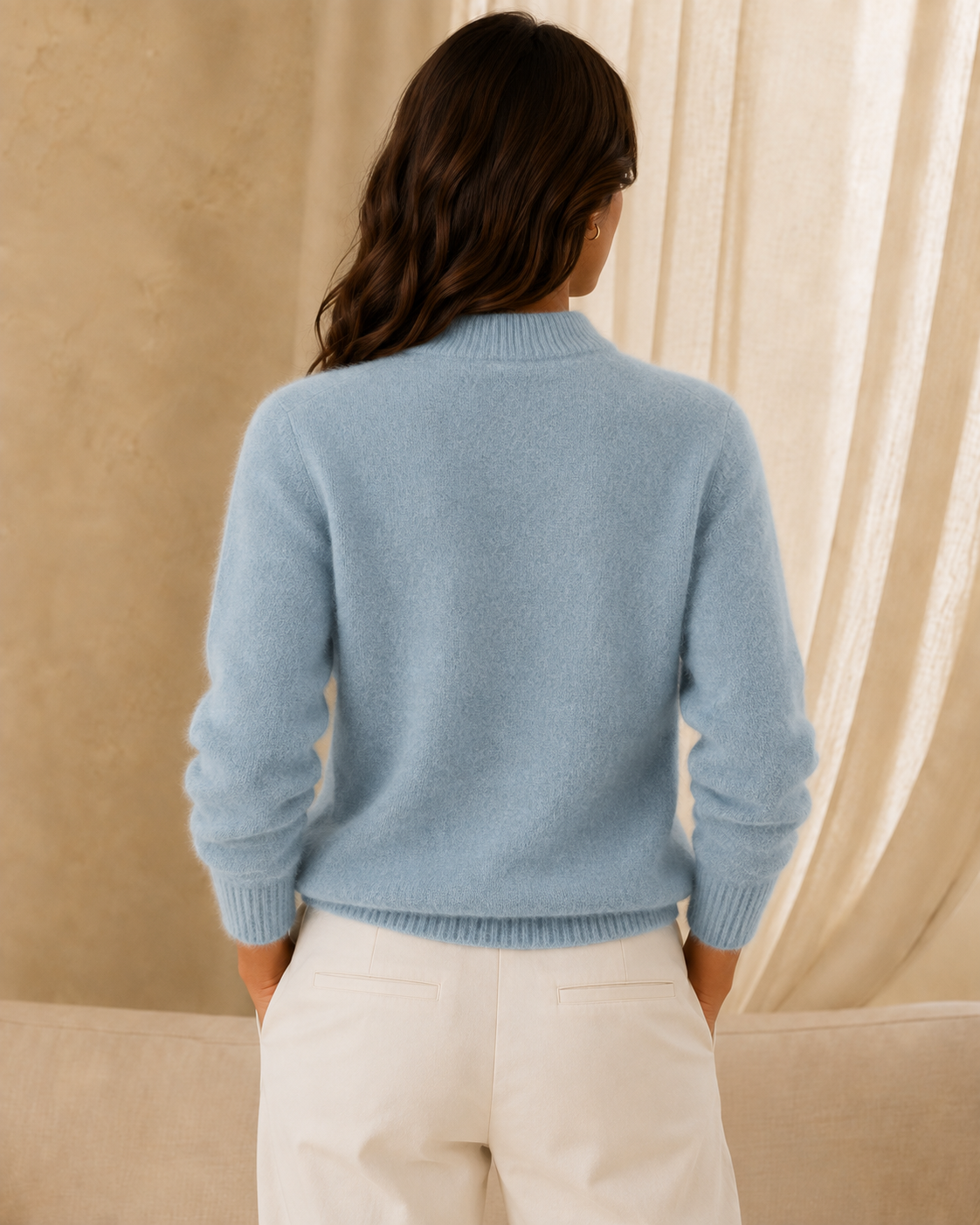 Pull en Cachemire Raffiné - Collection Maison Claire et Sylvie