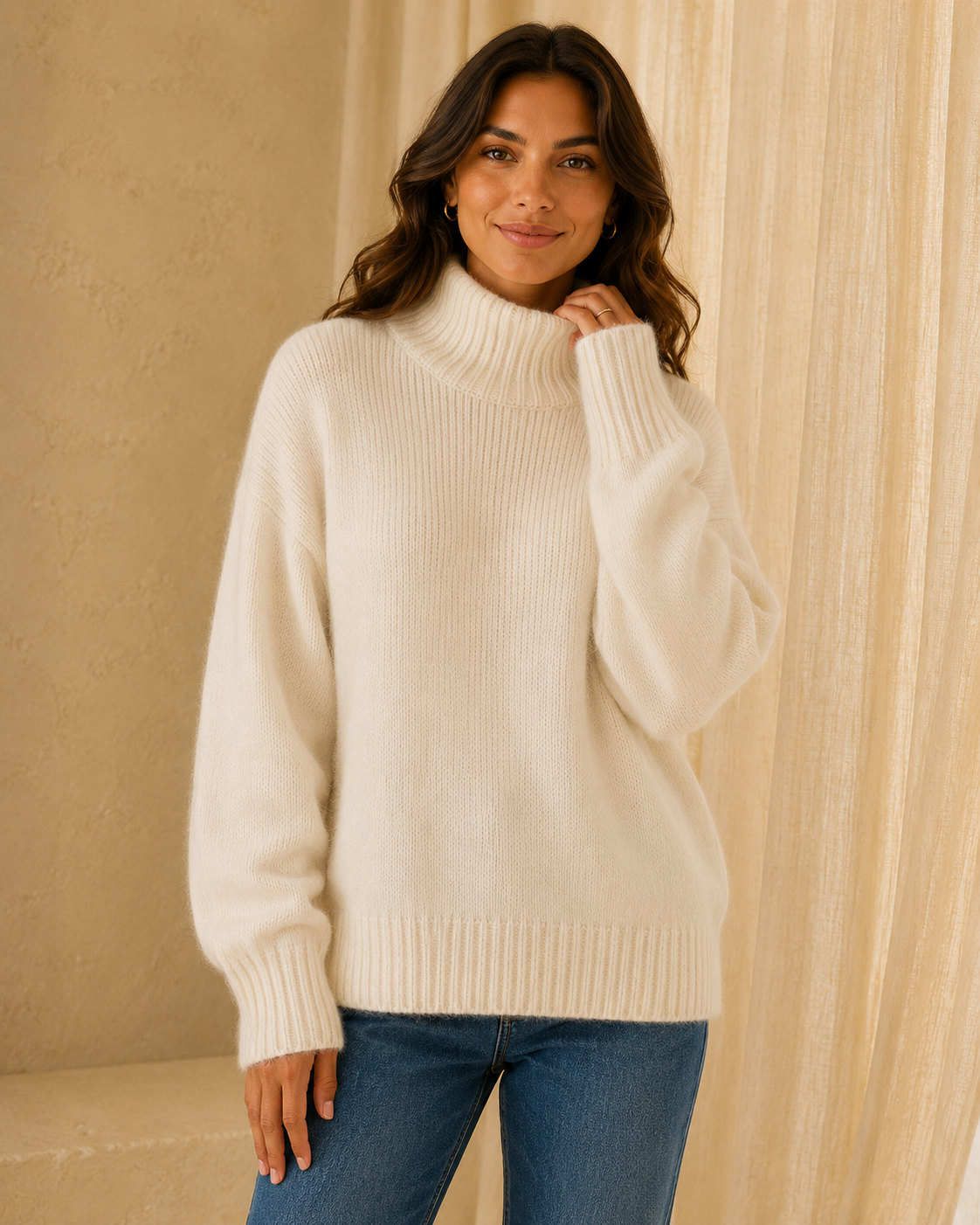 Pull en Cachemire Chic Arlington - Élégance et Sophistication