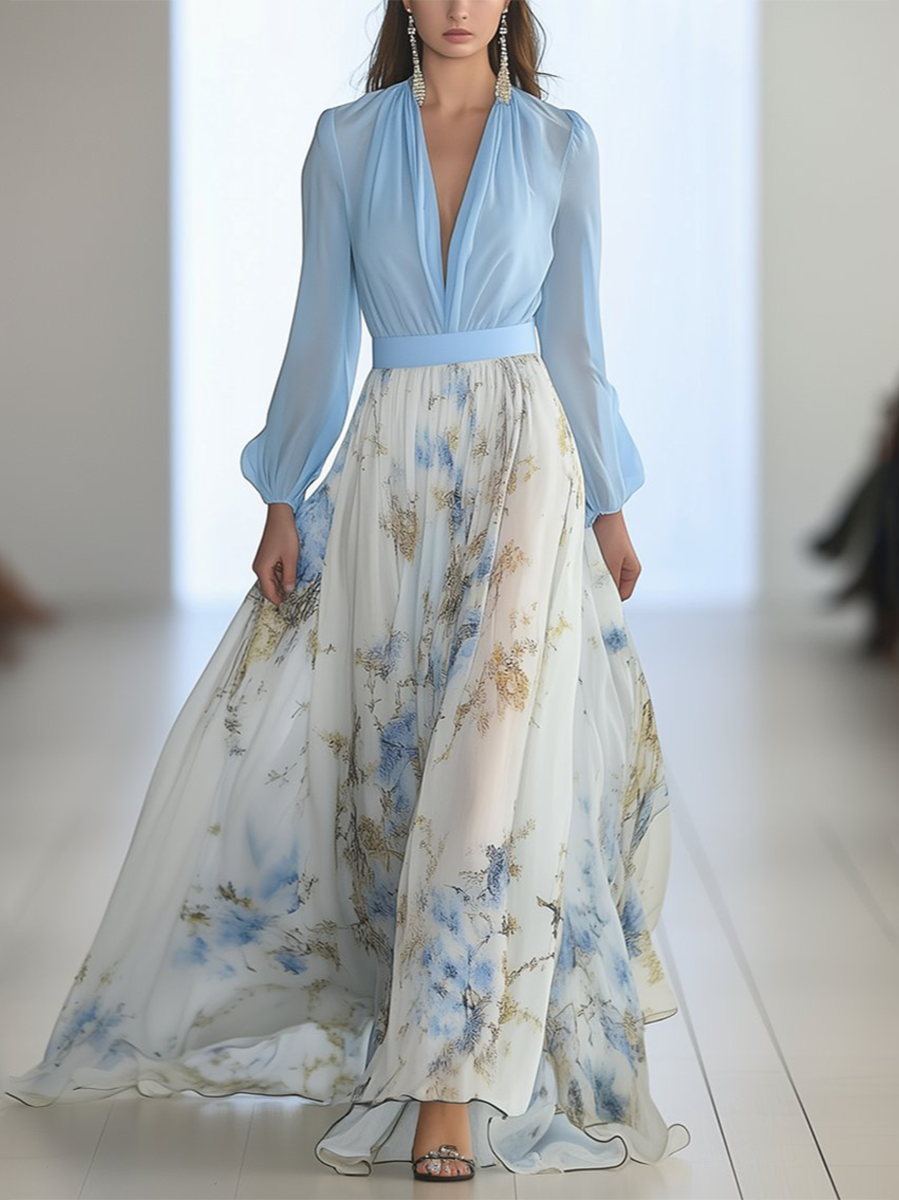 Robe Maxi Fleurie Pénélope