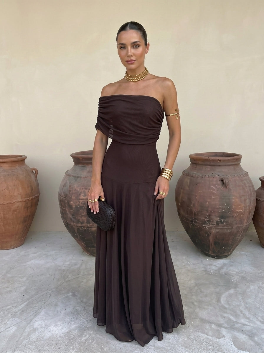 Robe Élégante Simba en Tulle de Soie