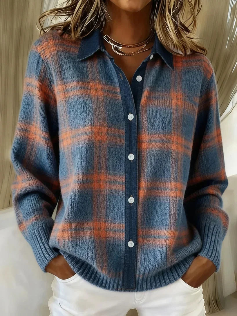 Cardigan Long Élégant en Laine Zafira - Confort et Sophistication
