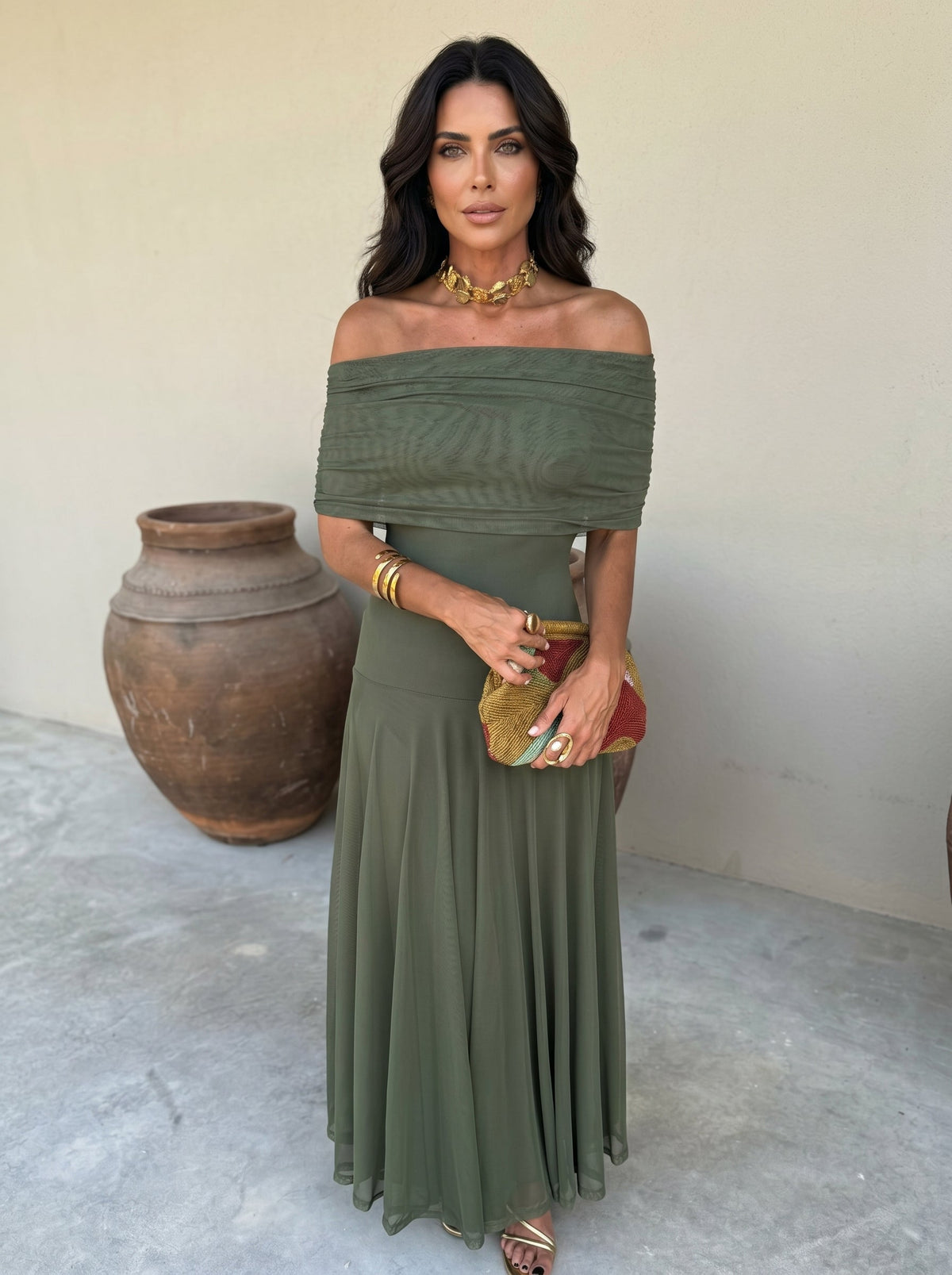 Robe Élégante Simba en Tulle de Soie