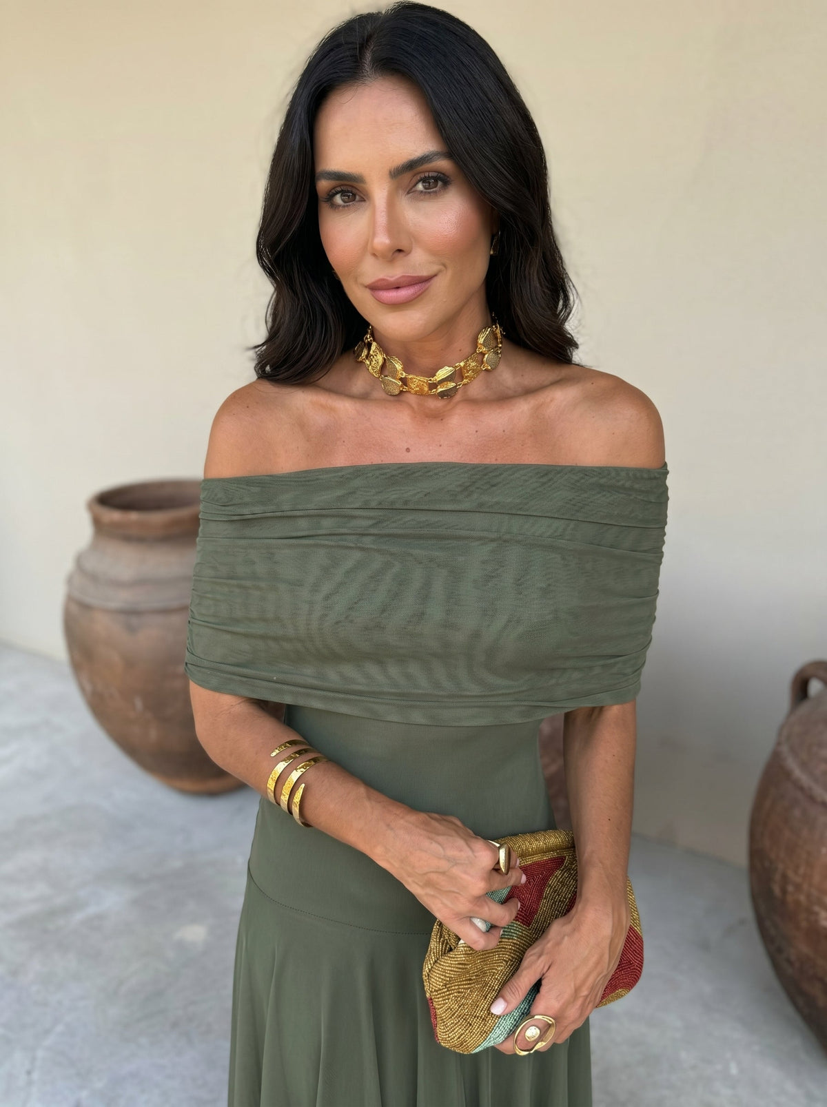 Robe Élégante Simba en Tulle de Soie