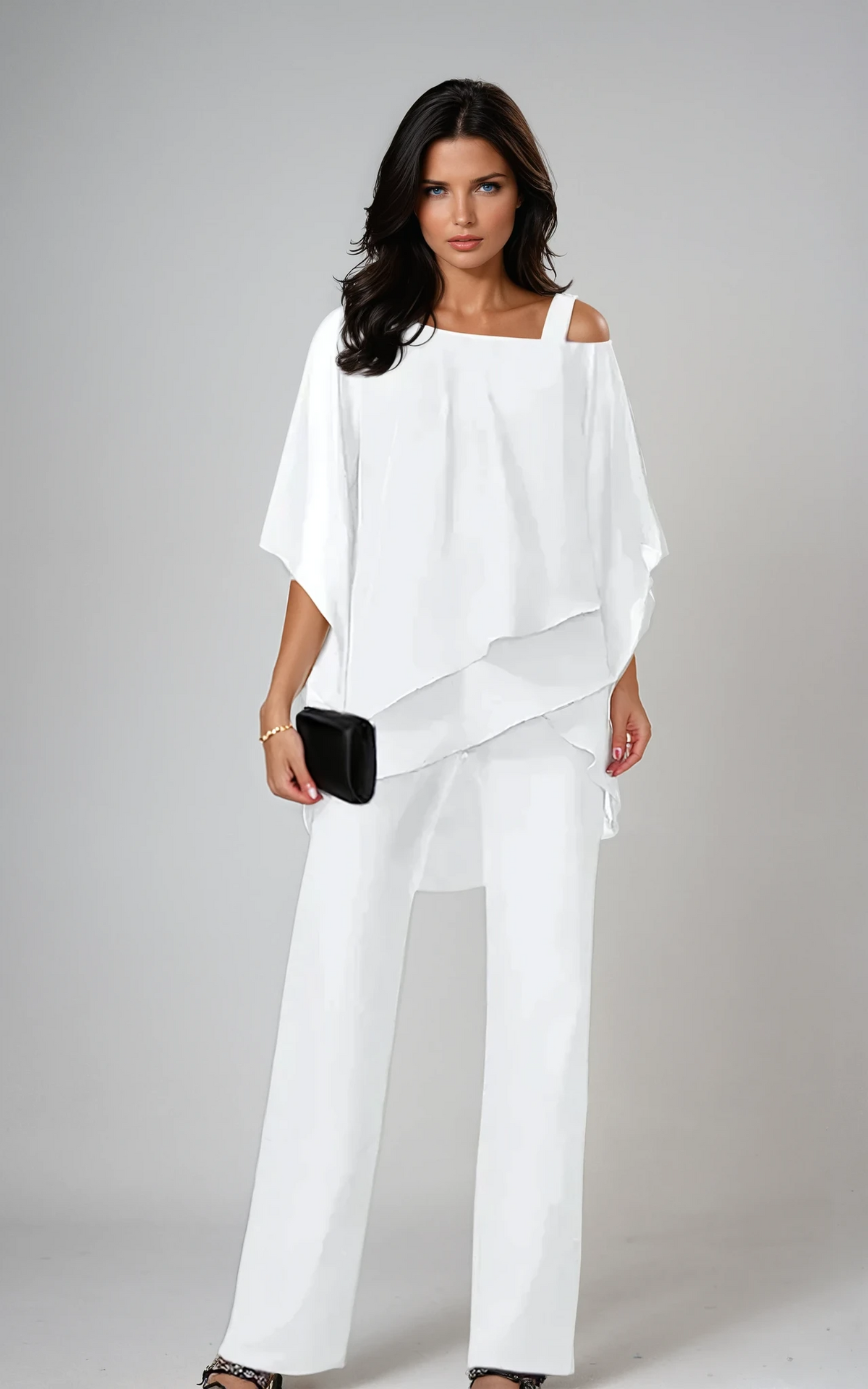Ensemble Superposé Mariella™ en Tissu Précieux