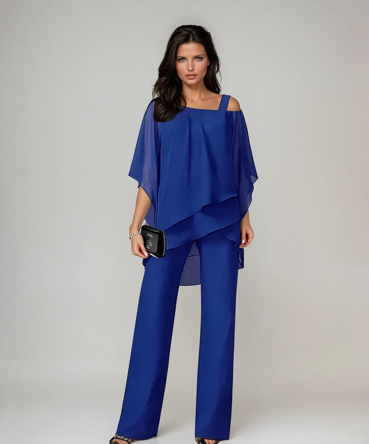 Ensemble Superposé Mariella™ en Tissu Précieux